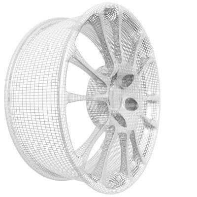 20 Wheel Rims 001-020 3D model_9