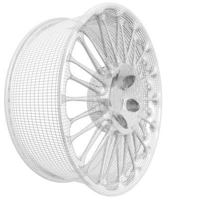 20 Wheel Rims 001-020 3D model_14