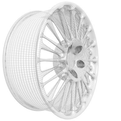 20 Wheel Rims 001-020 3D model_15