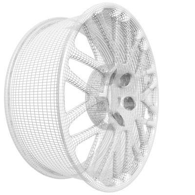 20 Wheel Rims 001-020 3D model_26