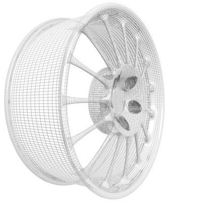 20 Wheel Rims 001-020 3D model_10