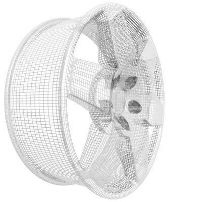 20 Wheel Rims 001-020 3D model_4