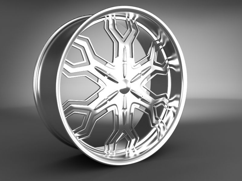 10 Wheel Rims 021-030 3D model_7