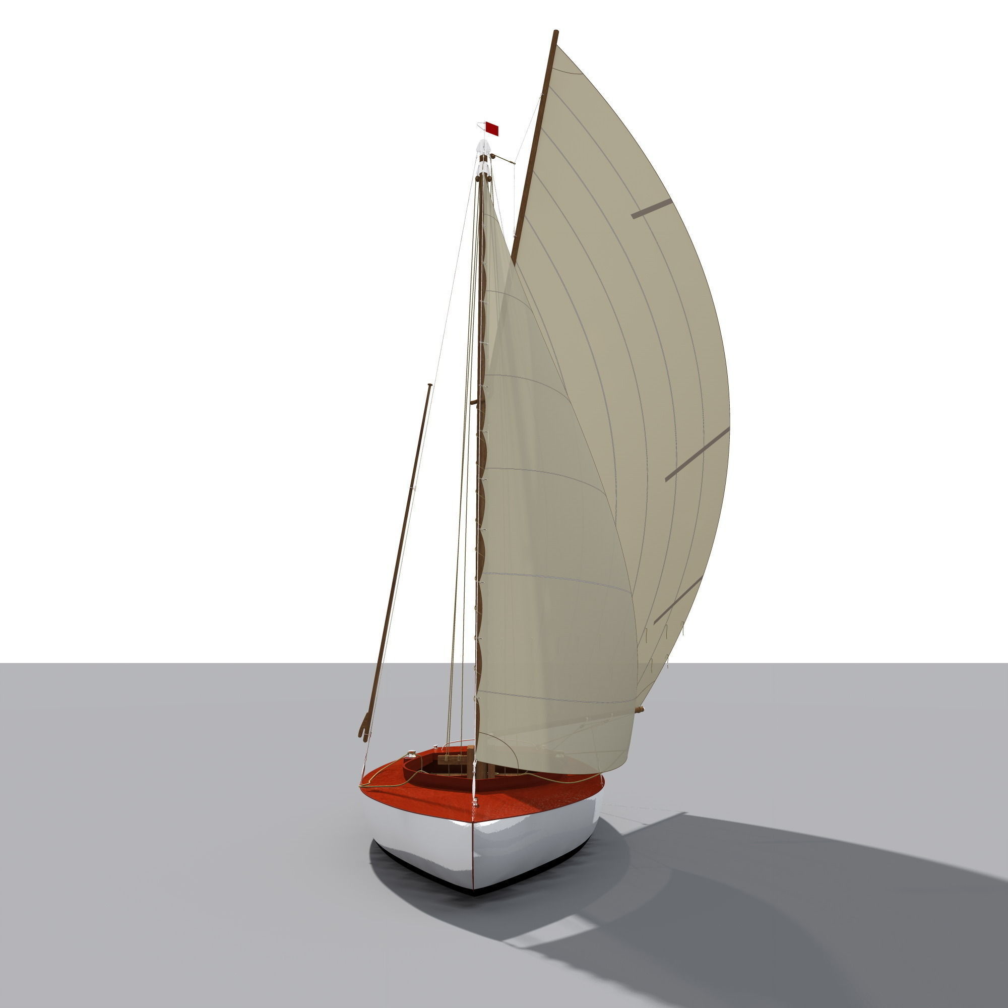 sailboat BM 3D model_7