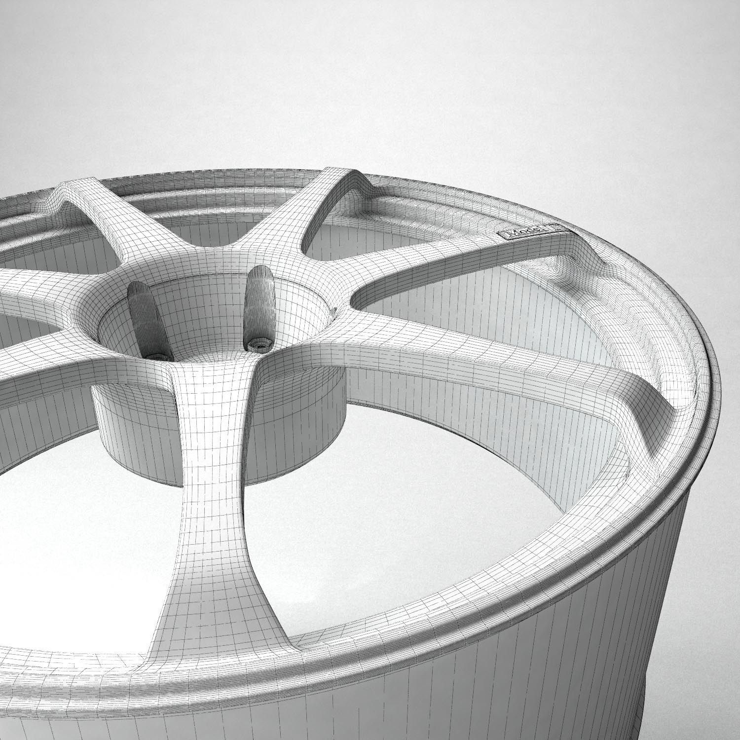 Advan T7 automotive -RIM ONLY- 3D model_3