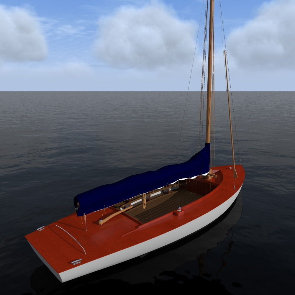 sailboat 2  BM 3D model_2