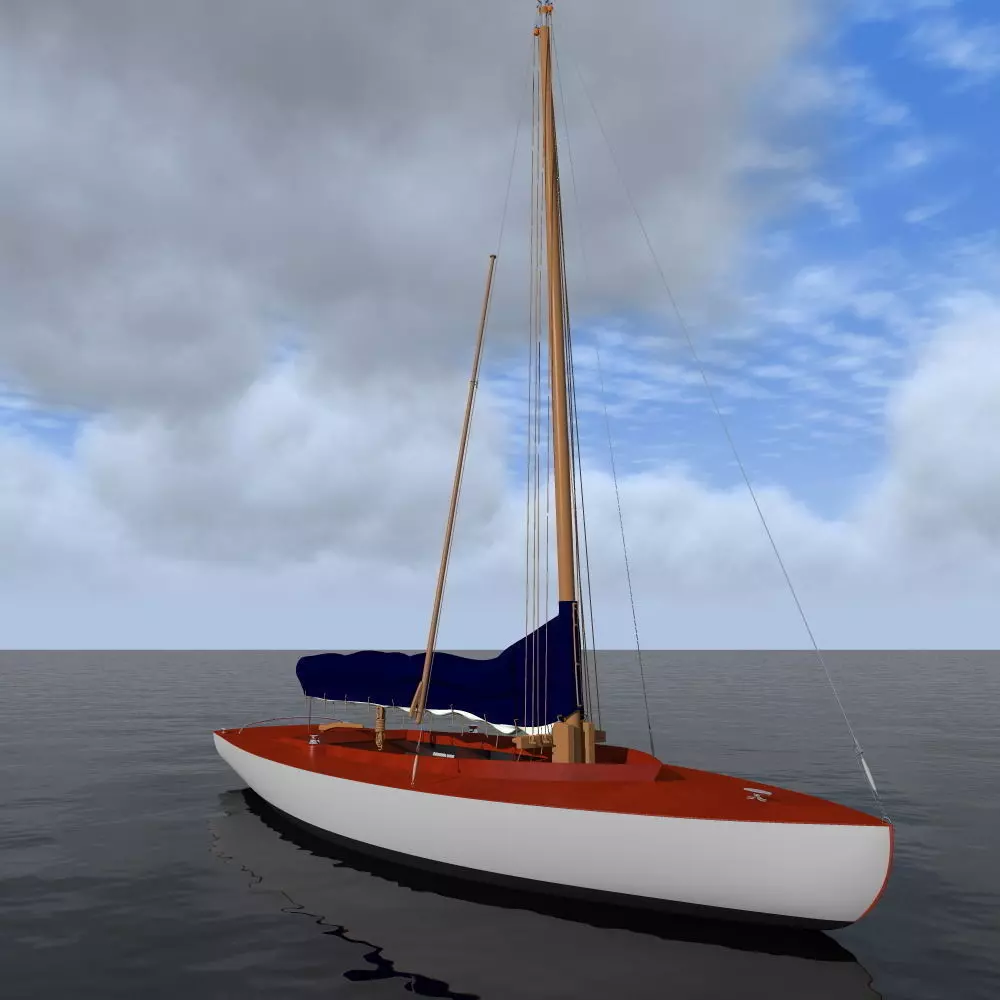 sailboat 2  BM 3D model_0