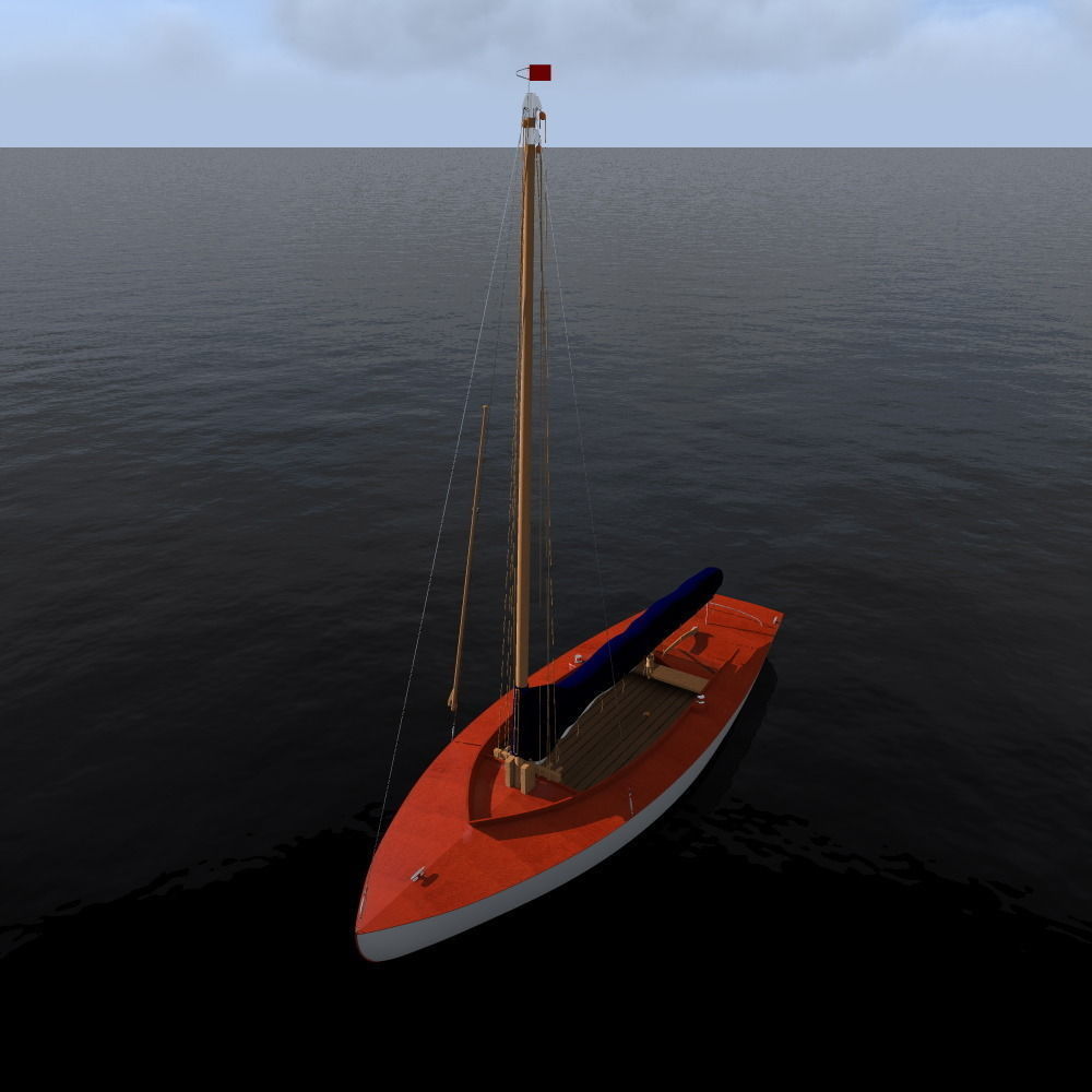 sailboat 2  BM 3D model_1