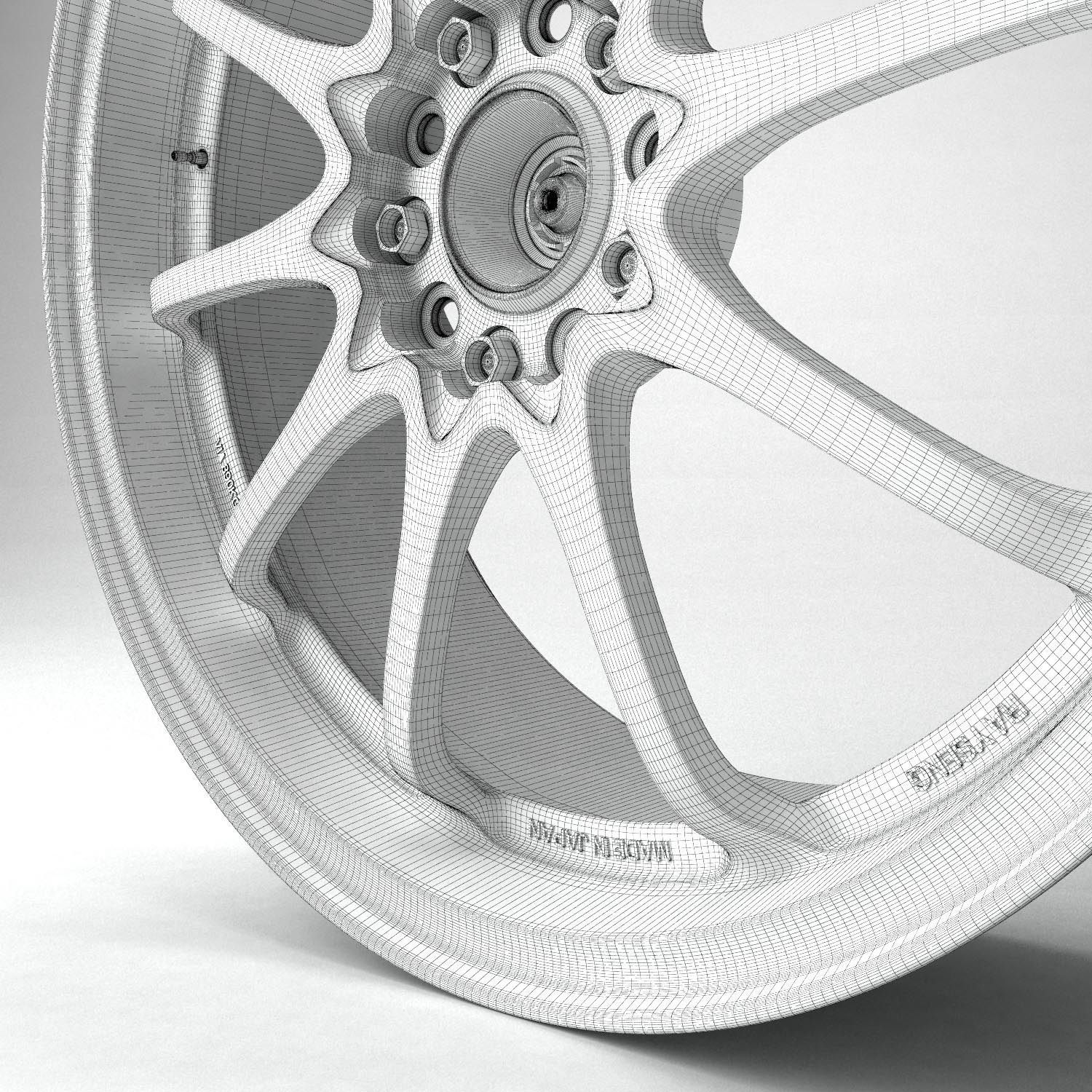 Rays CE28N automotive -RIM ONLY- 3D model_3