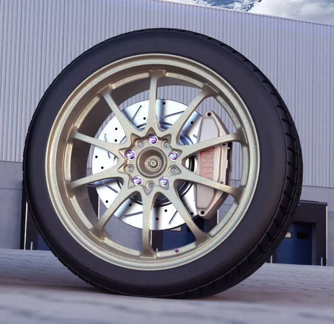 Rays CE28N automotive -RIM ONLY- 3D model_0