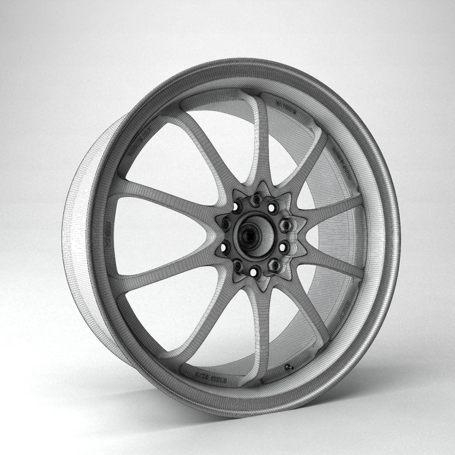 Rays CE28N automotive -RIM ONLY- 3D model_2