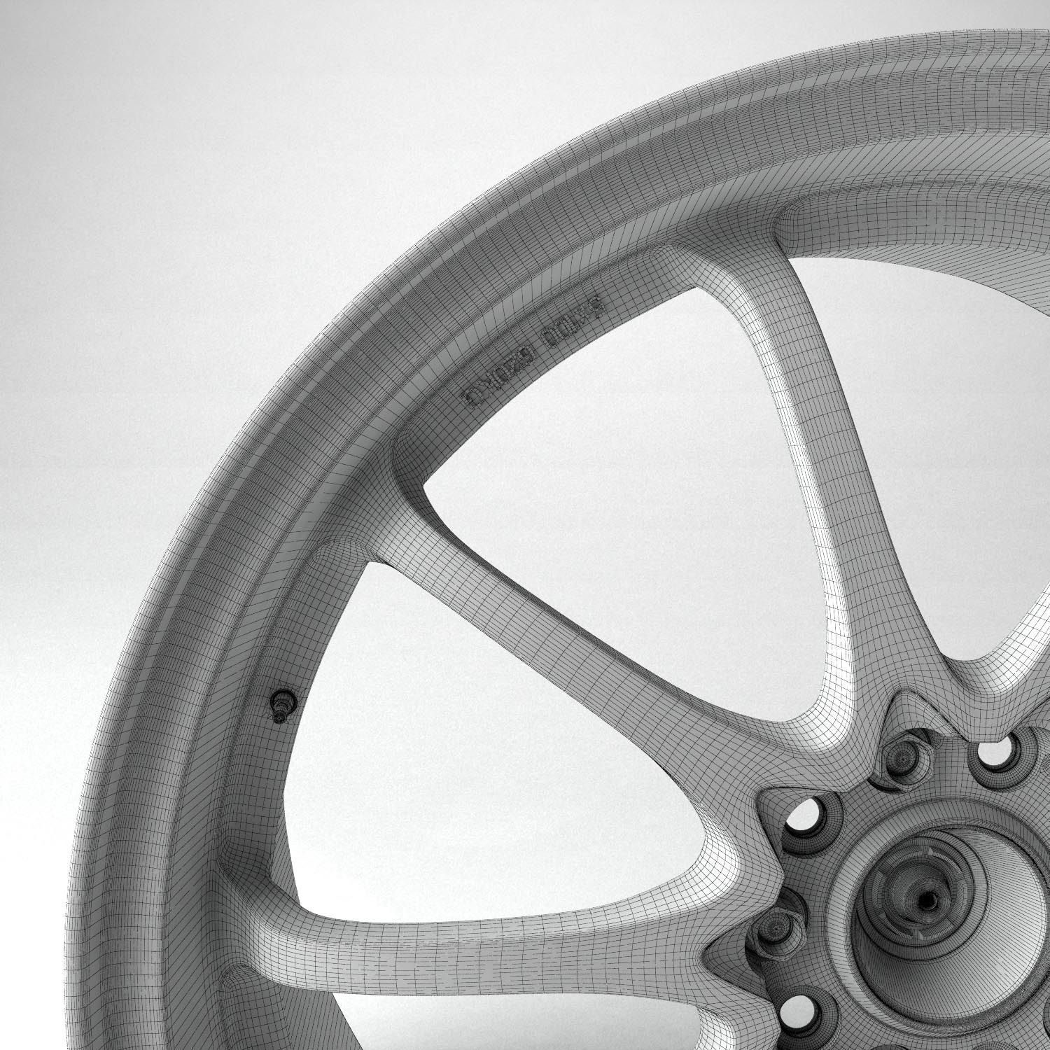 Rays CE28N automotive -RIM ONLY- 3D model_1