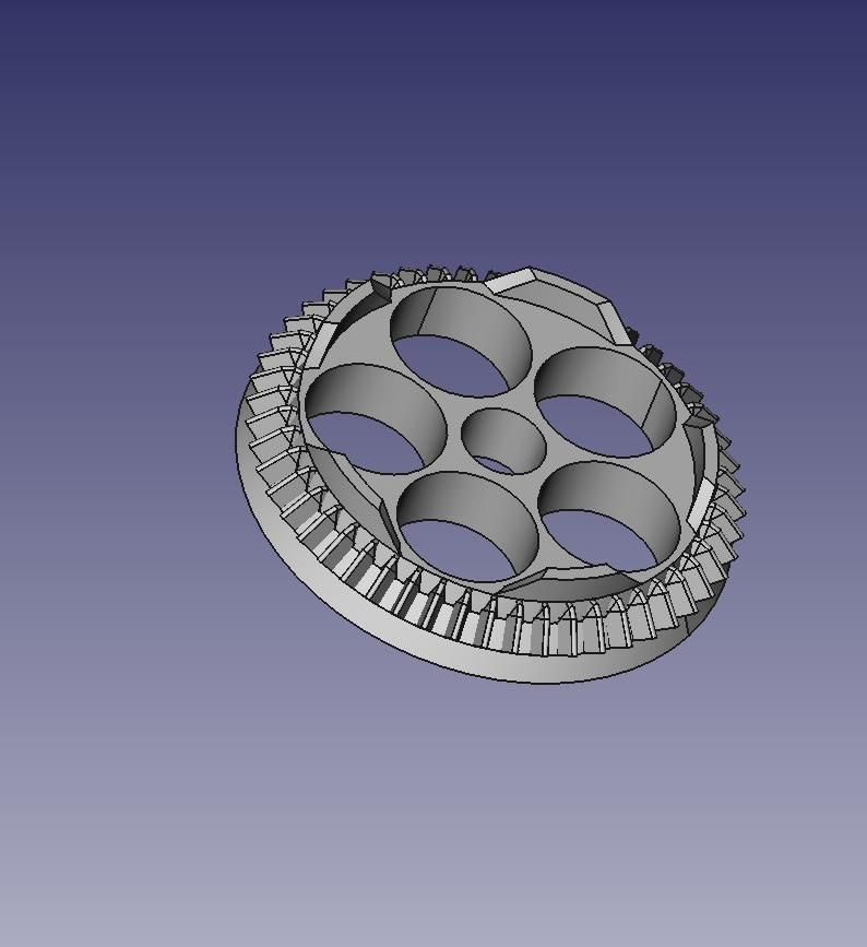 chocolate bean giver 3D print model_8