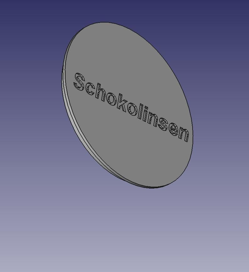 chocolate bean giver 3D print model_3