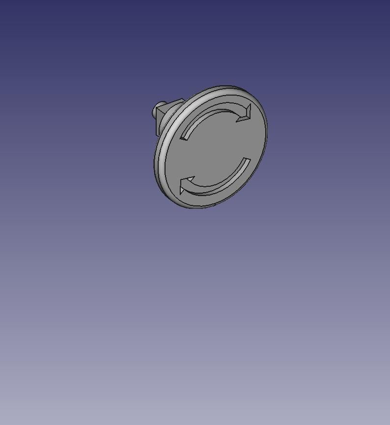 chocolate bean giver 3D print model_2