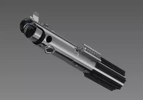 Lightsaber With Crystal Chamber 3D model