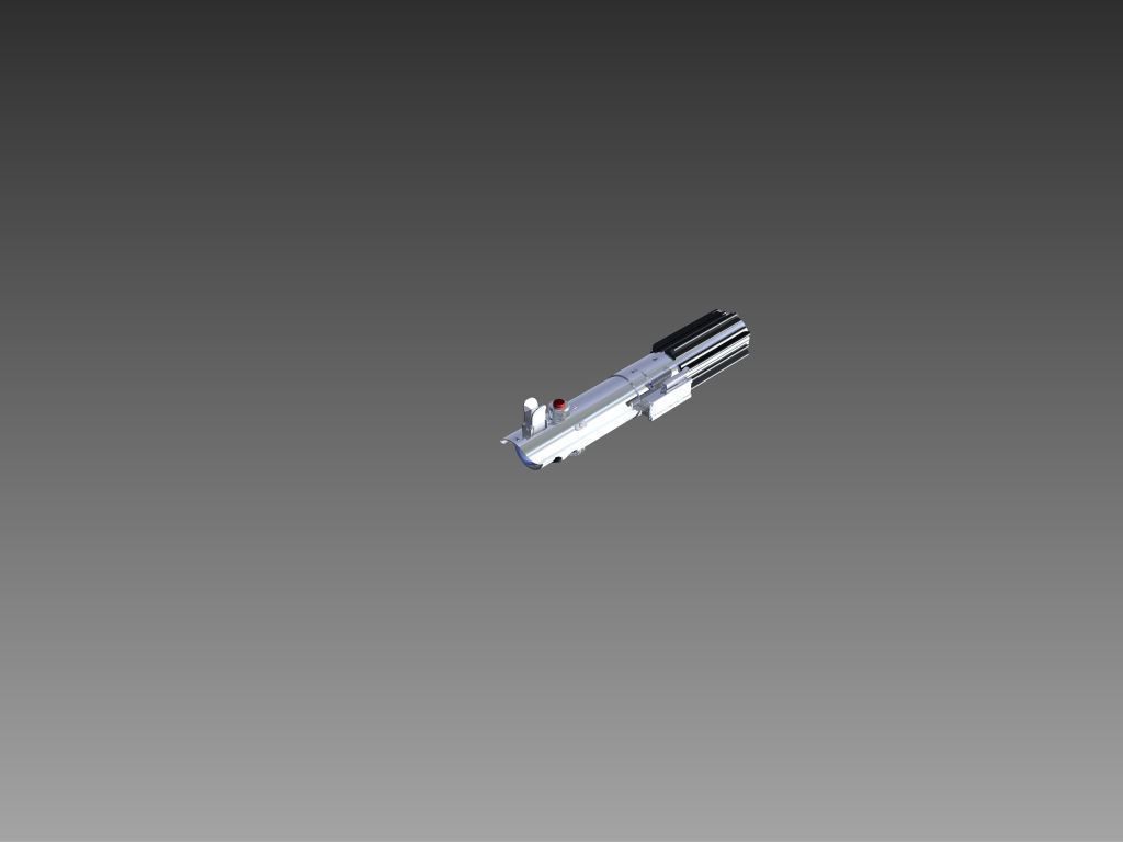 Lightsaber With Crystal Chamber 3D model_6