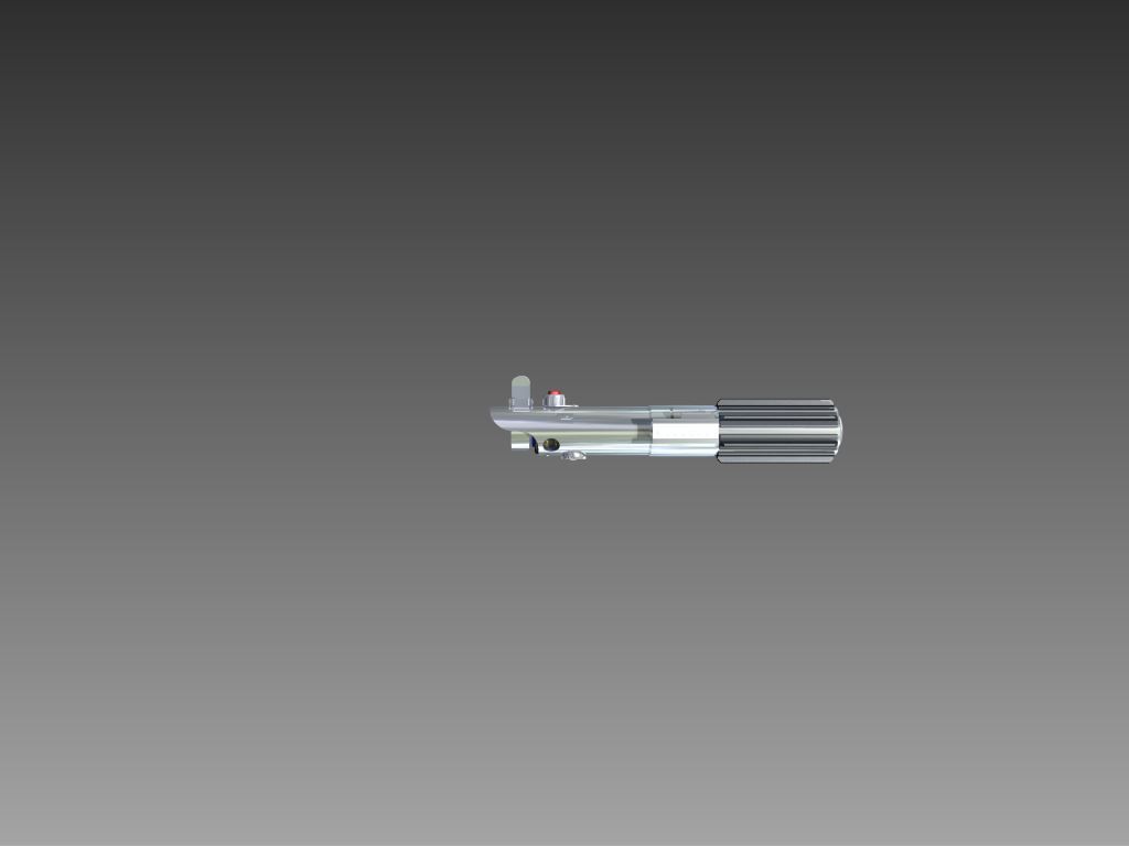 Lightsaber With Crystal Chamber 3D model_7