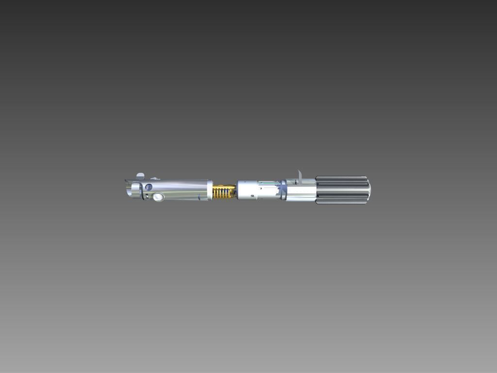 Lightsaber With Crystal Chamber 3D model_10