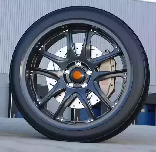 Volk GT V automotive -RIM ONLY- 3D model