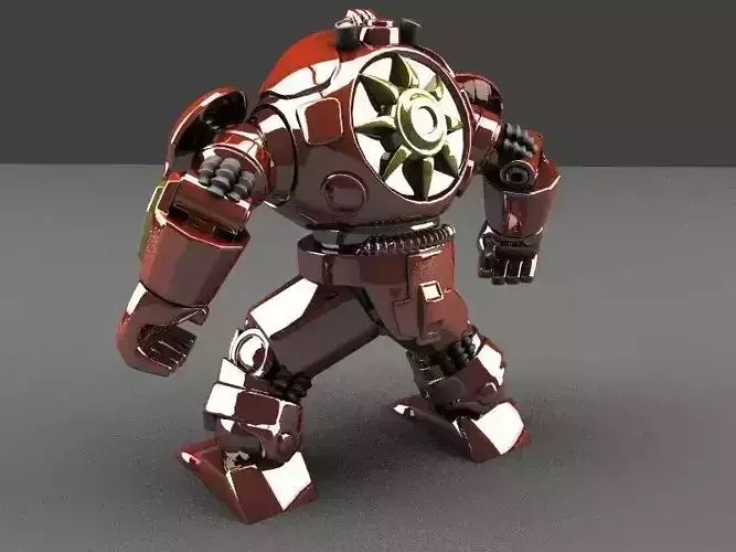 Buster Armor 3D model