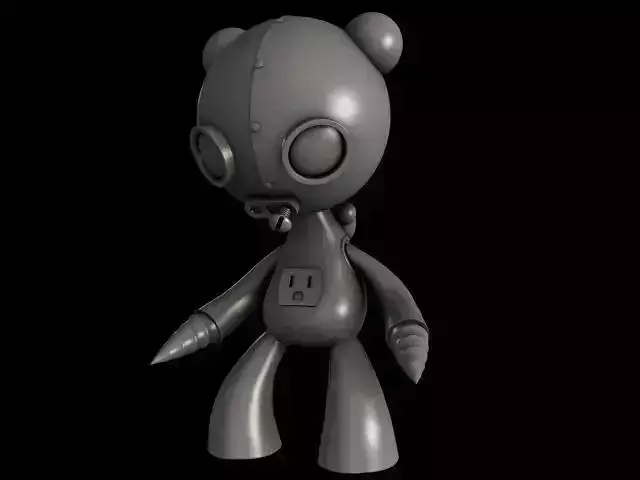Robobear robot bear 3D model