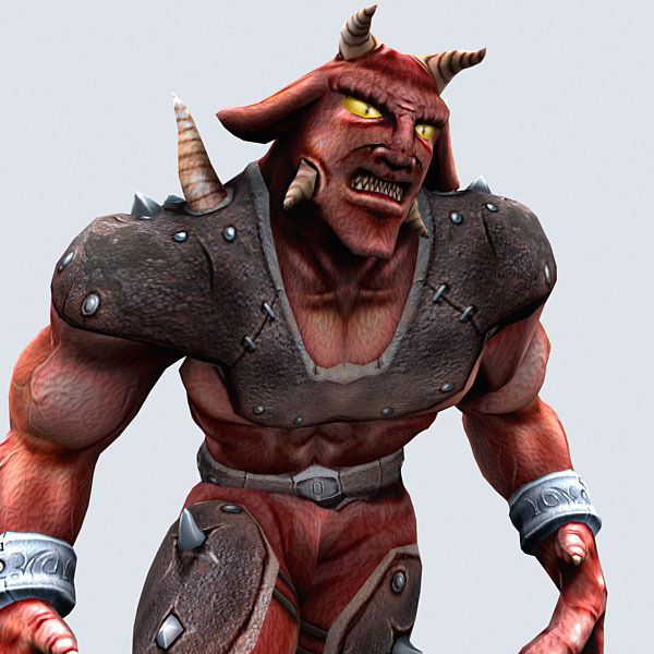 Felguard monster Low-poly 3D model_7