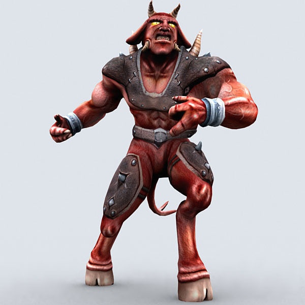 Felguard monster Low-poly 3D model_2