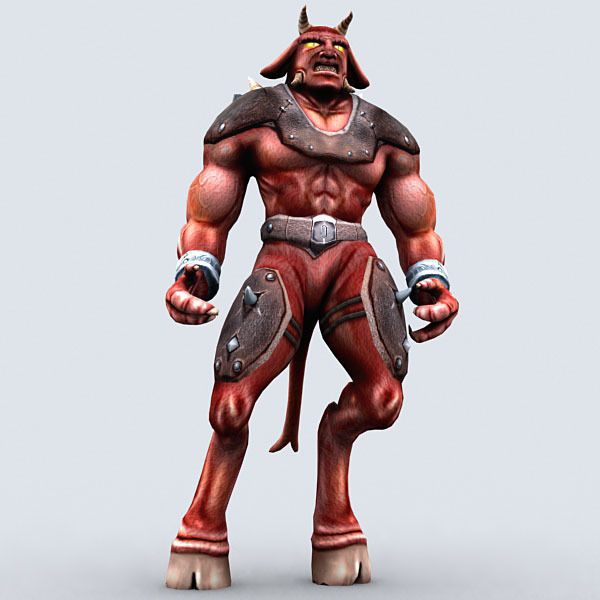 Felguard monster Low-poly 3D model_5