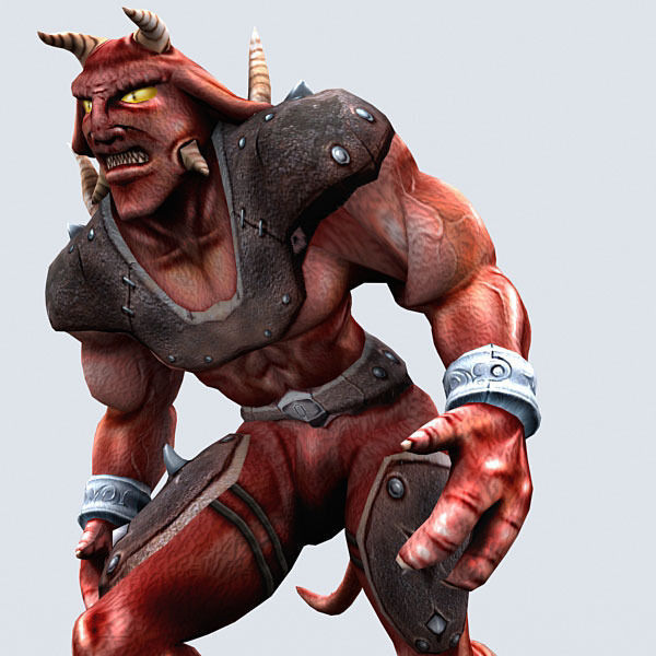 Felguard monster Low-poly 3D model_3