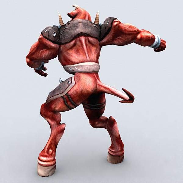 Felguard monster Low-poly 3D model_4