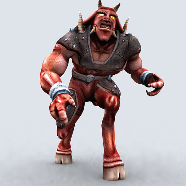 Felguard monster Low-poly 3D model_11