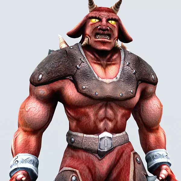 Felguard monster Low-poly 3D model_0