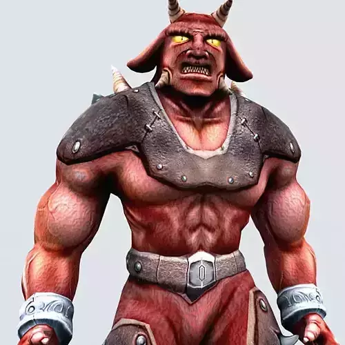 Felguard monster Low-poly 3D model