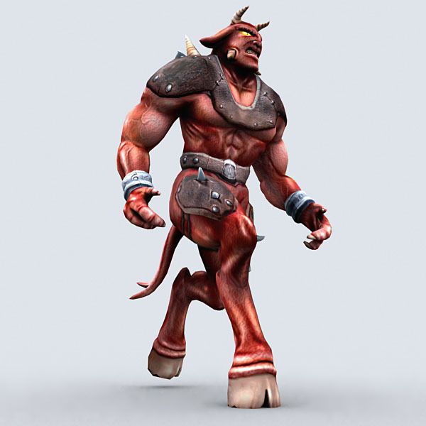Felguard monster Low-poly 3D model_6