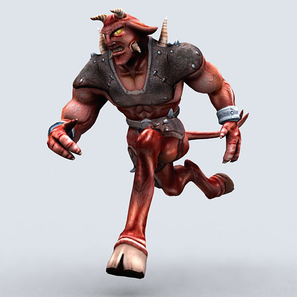 Felguard monster Low-poly 3D model_10