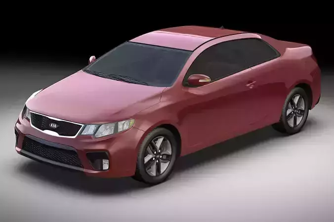 Kia Forte Koup 2010 3D model