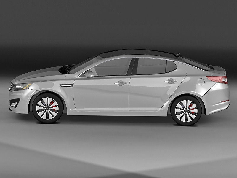 Kia Optima 2011  3D model_1
