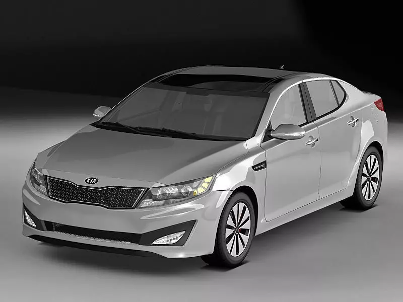 Kia Optima 2011  3D model_0