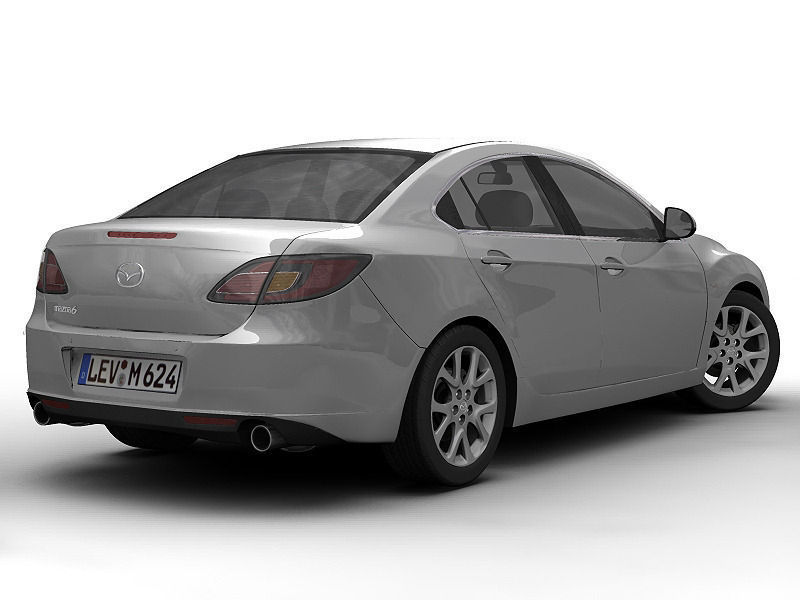 Mazda 6 2008 3D model_6