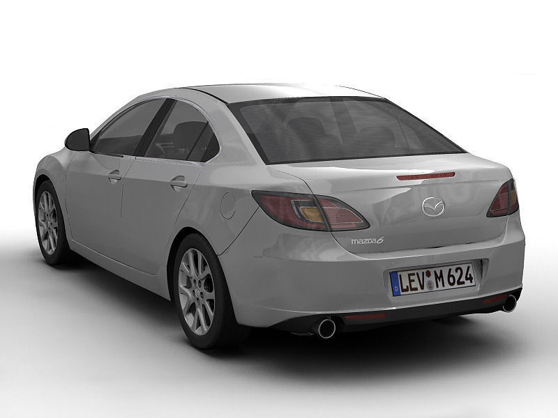 Mazda 6 2008 3D model_5