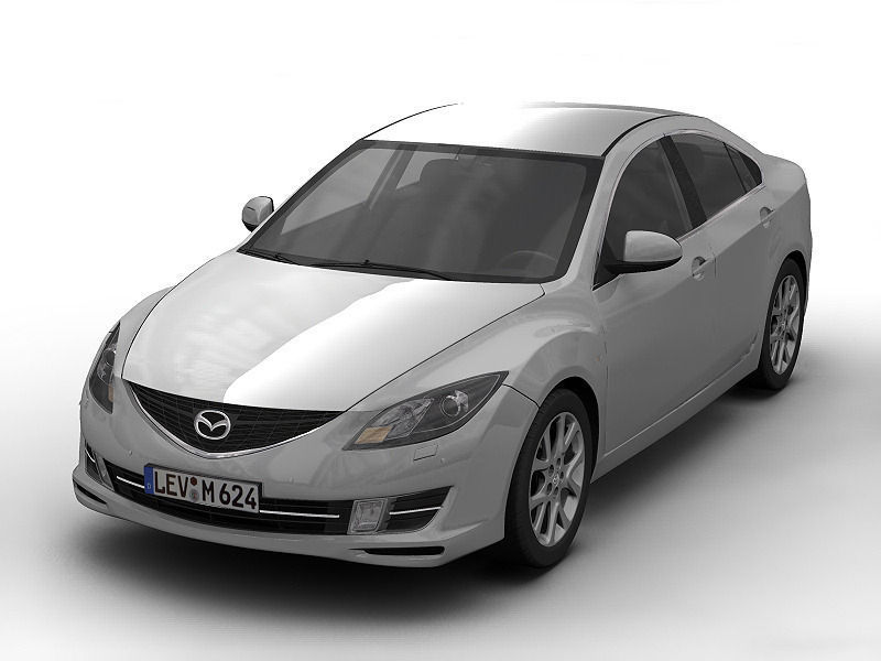 Mazda 6 2008 3D model_2