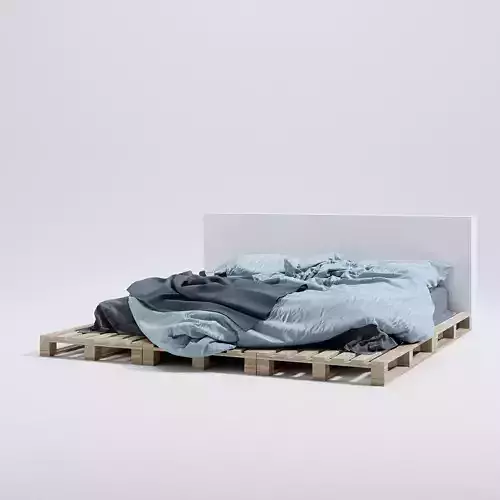 Pallet bed