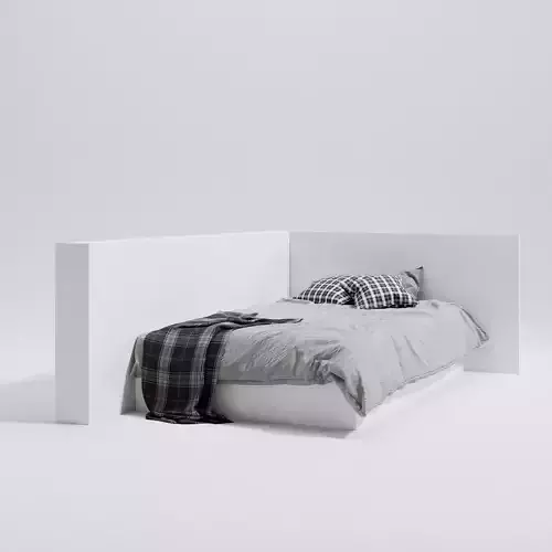Corner bed