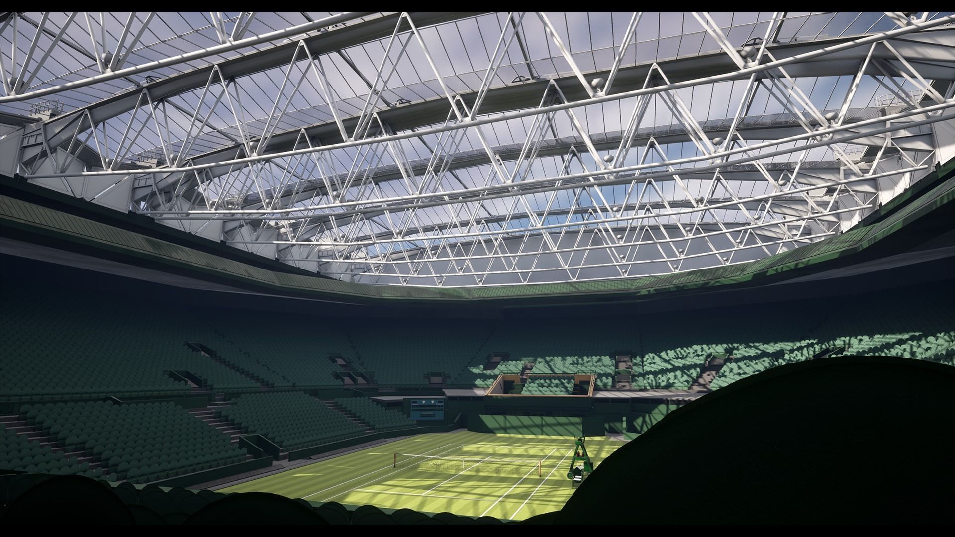 Wimbledon Centre court Low-poly 3D model_19