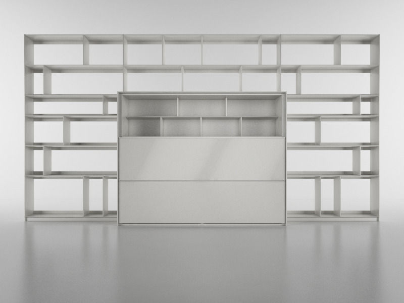 B and B Bookcase 3D model_1