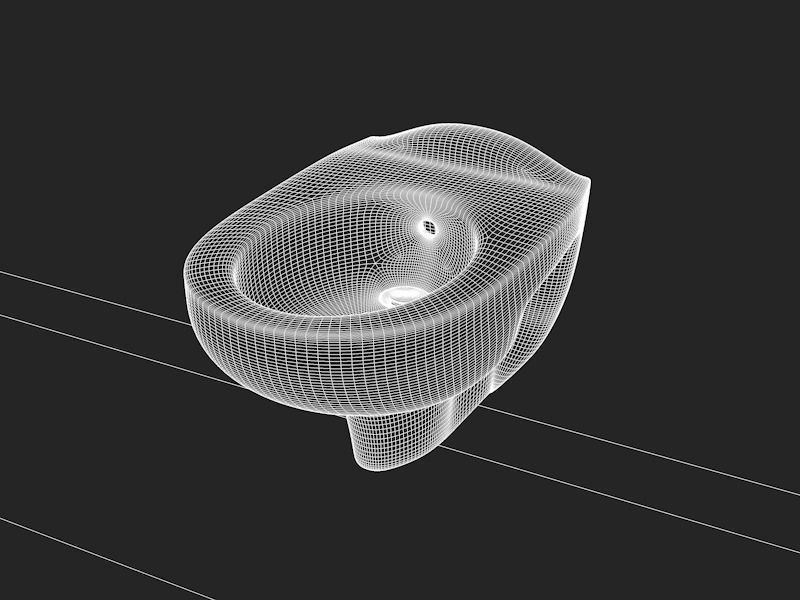 Ideal standard Ala bidet  3D model_3