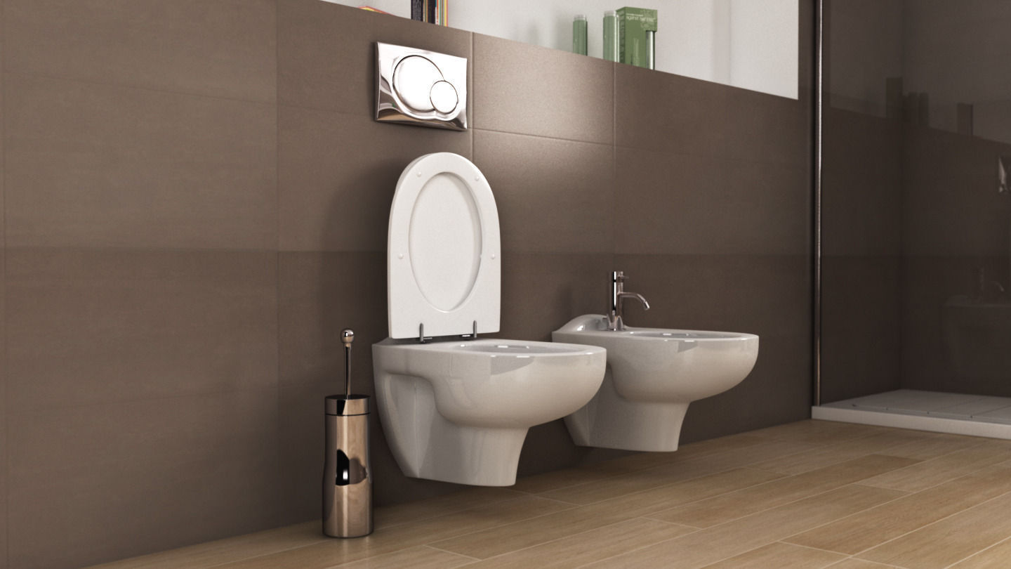 Ideal standard Ala bidet  3D model_4