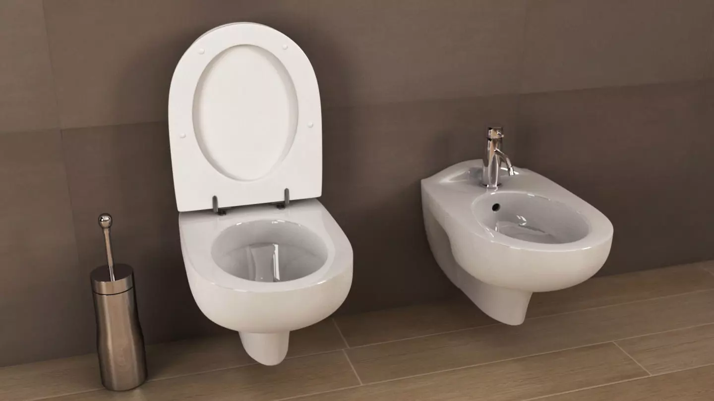 Ideal standard Ala bidet  3D model_0
