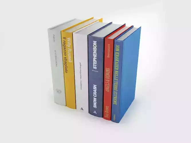 Back book only 3D model
